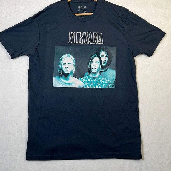 Nirvana band‎ concert T-shirt -NWOT-Men Large - Picture 1 of 5